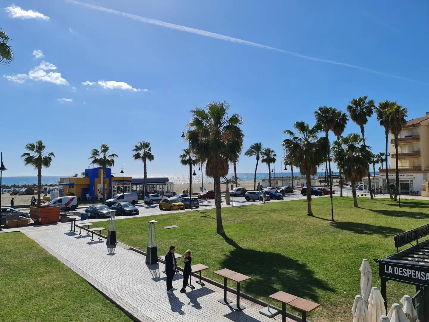 Vista exterior de Piso en venta en Torremolinos con Aire acondicionado, Calefacción y Jardín privado