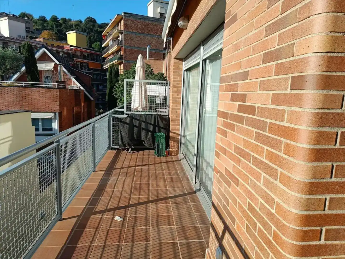 Terrassa de Pis en venda en Barcelona amb Aire condicionat, Jardí privat i Parquet