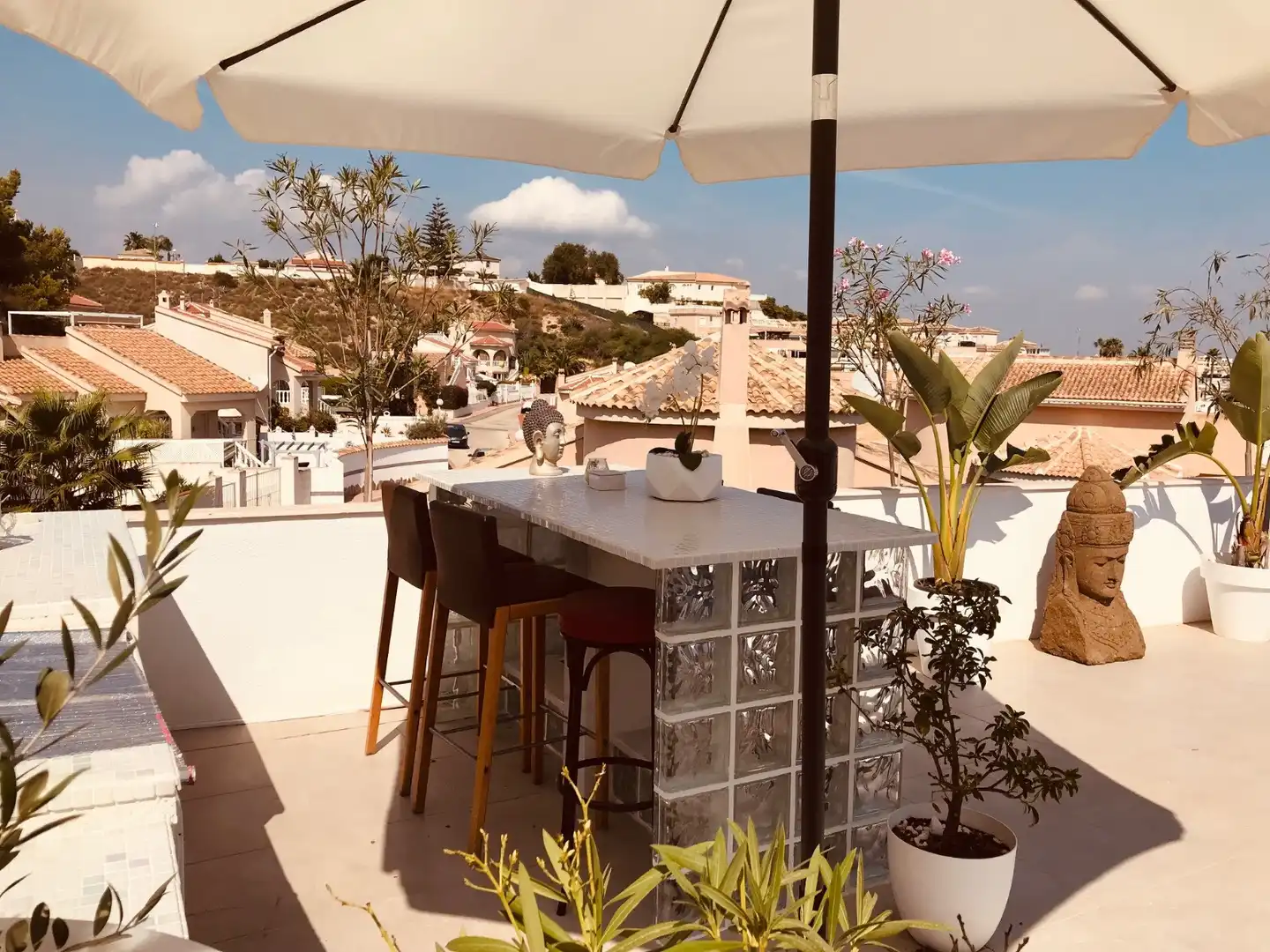 Terrassa de Casa o xalet en venda en Rojales amb Aire condicionat, Jardí privat i Terrassa