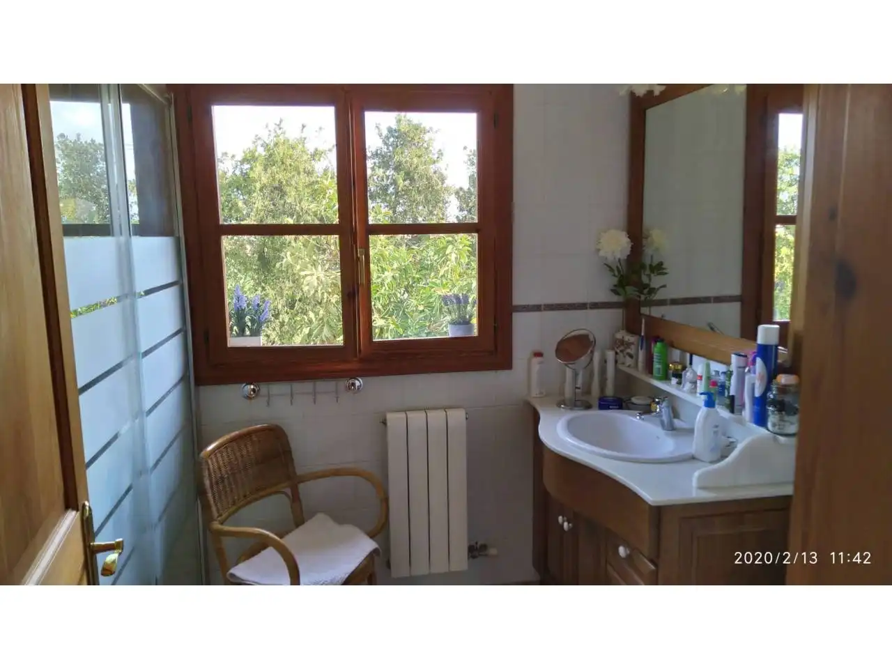Badezimmer von Country house zum Verkauf in Sa Pobla mit Klimaanlage, Heizung und Privatgarten