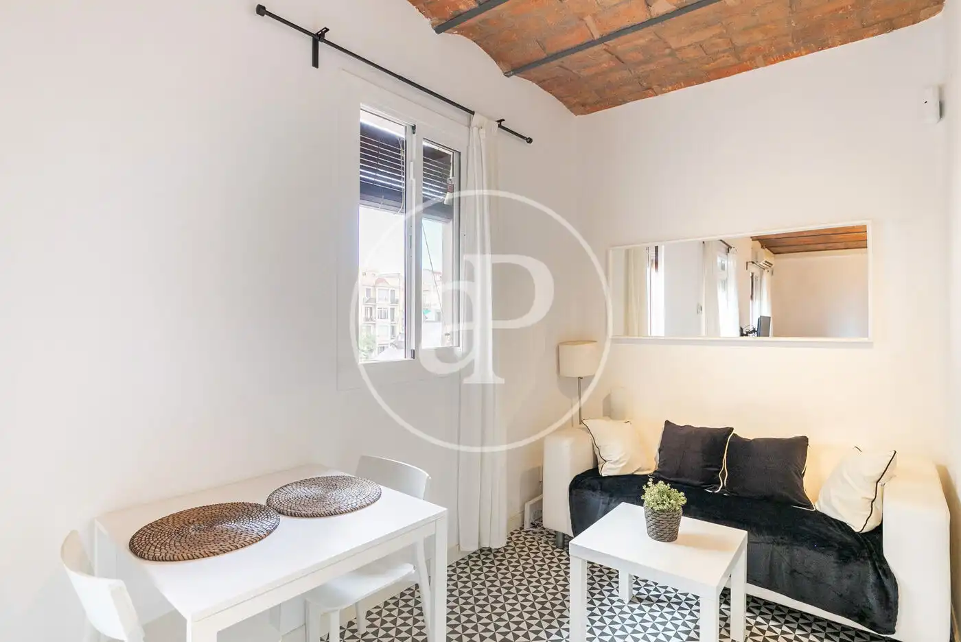Sala de estar de Piso en venta en Barcelona con Aire acondicionado, Calefacción y Amueblado