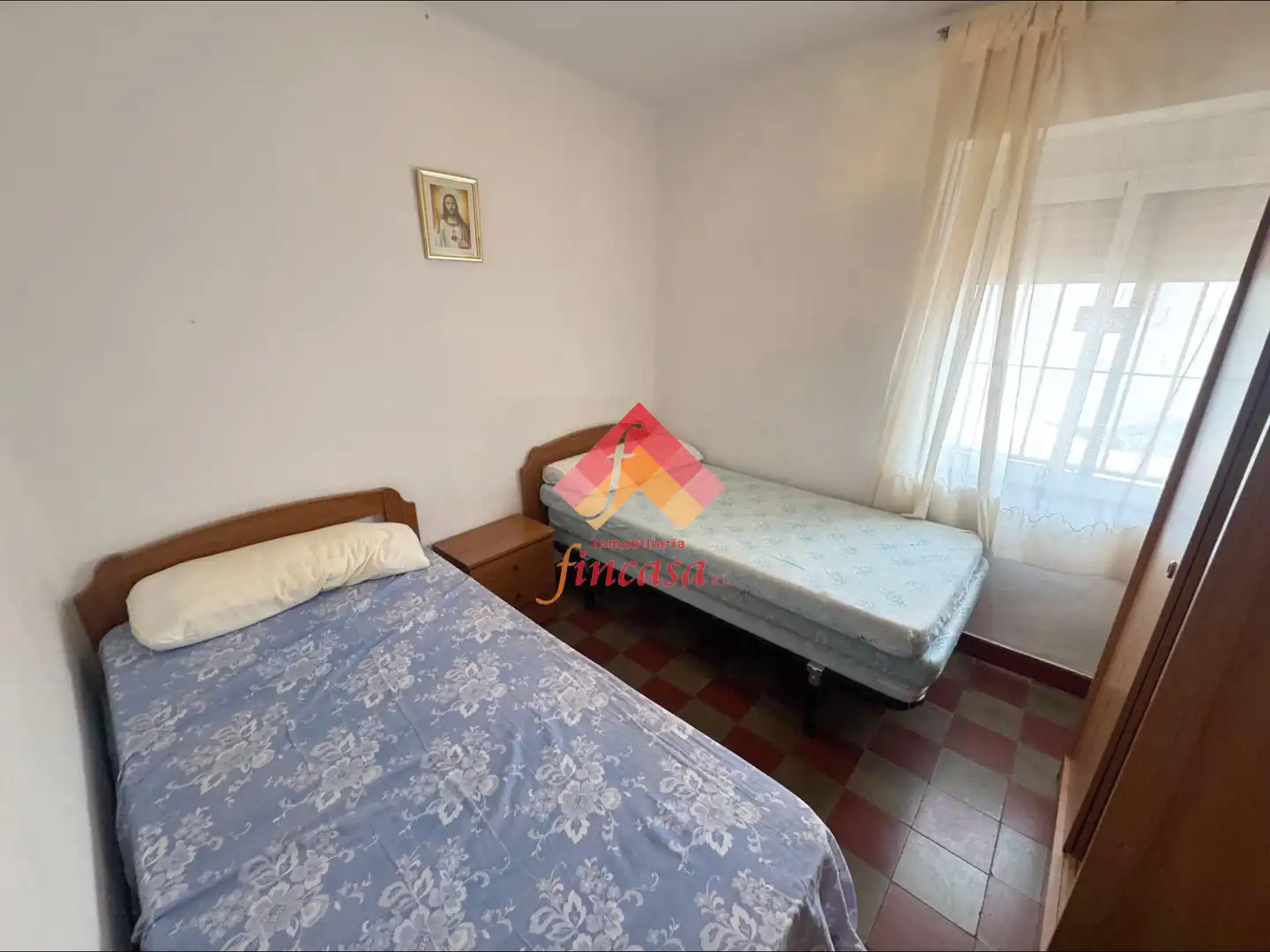 Bedroom of Flat for sale in Ronda  with Air Conditioner and Furnished