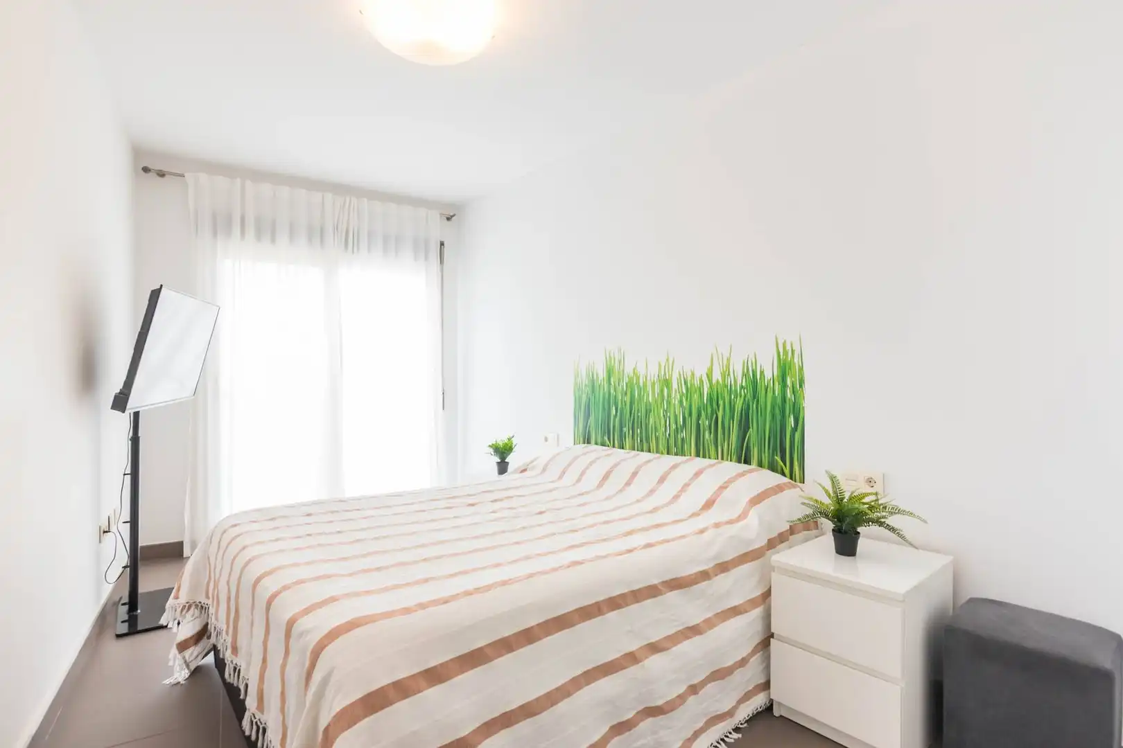 Schlafzimmer von Wohnung zum Verkauf in Murcia mit Klimaanlage, Heizung und Terrasse
