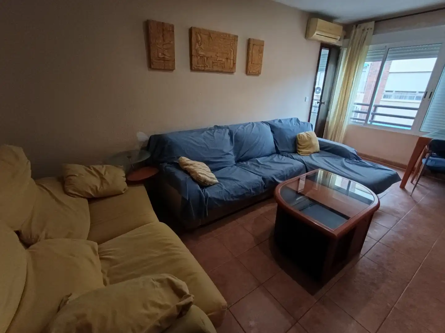 Sala de estar de Piso en venta en Alicante / Alacant con Aire acondicionado, Amueblado y Horno