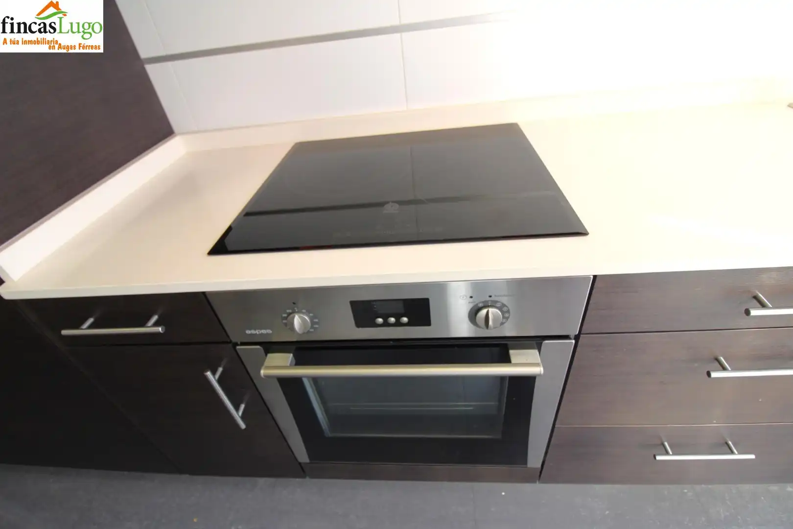Kitchen of Flat for rent in Lugo  with Heating and Furnished