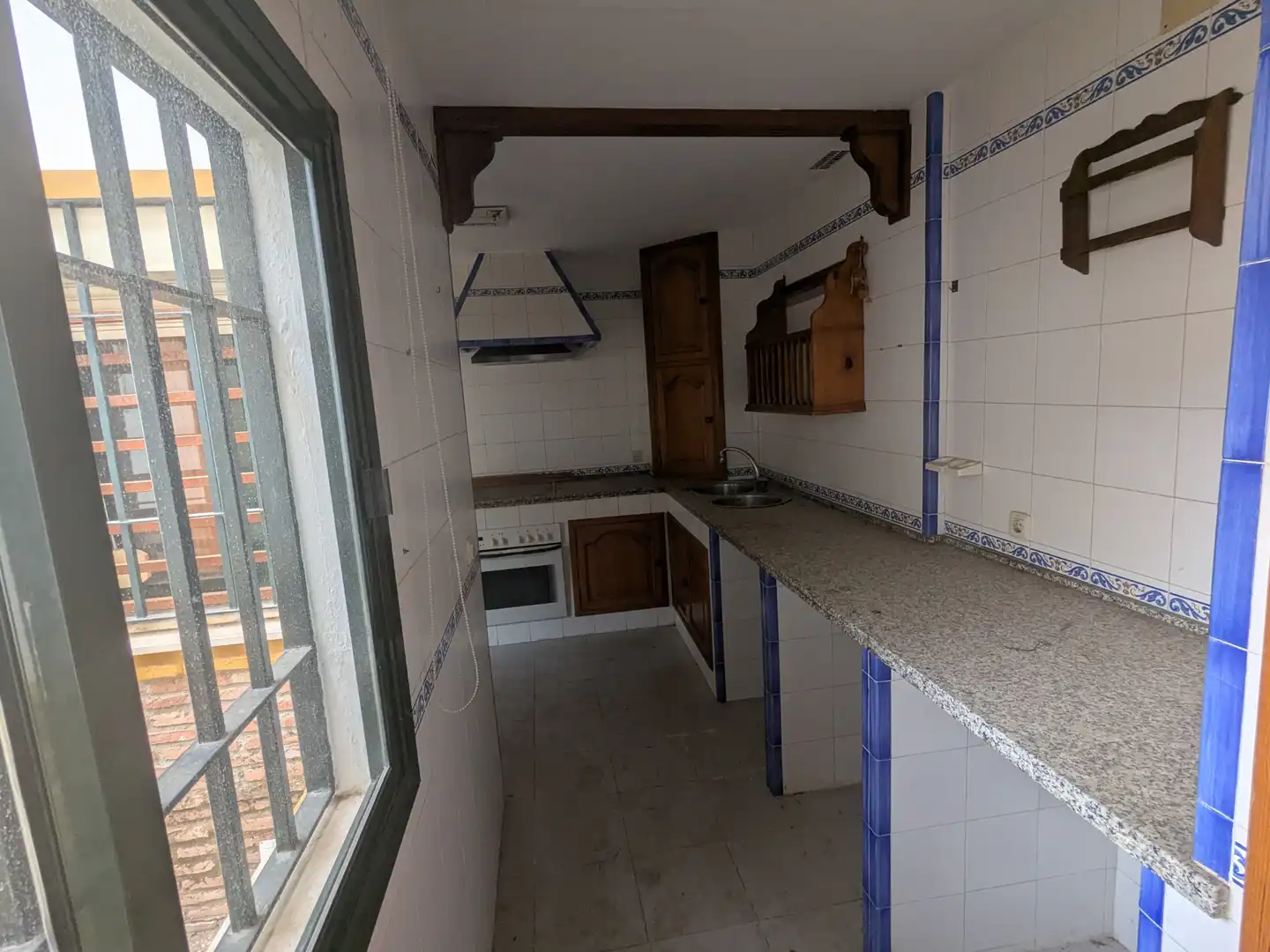 Cocina de Casa adosada en venta en Sevilla con Balcón