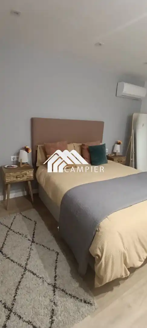 Bedroom of Flat for sale in Albacete  with Air Conditioner, Heating and Furnished