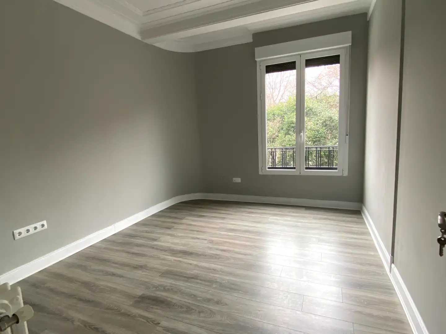 Bedroom of Office for rent in Madrid  with Air Conditioner, Heating and Internet
