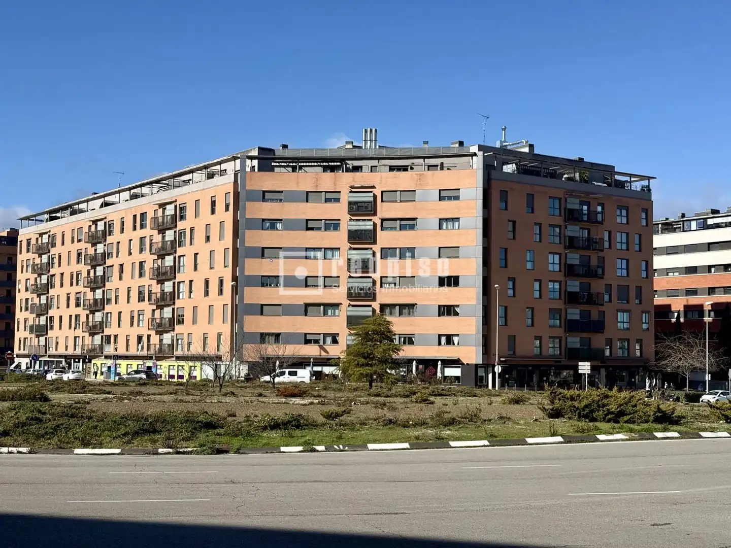 Vista exterior de Piso en venta en Madrid con Aire acondicionado, Calefacción y Jardín privado