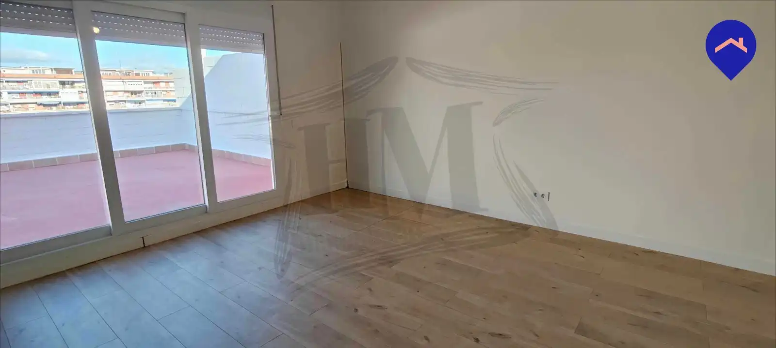 Sala de estar de Ático en venta en Torrejón de Ardoz con Calefacción, Parquet y Terraza