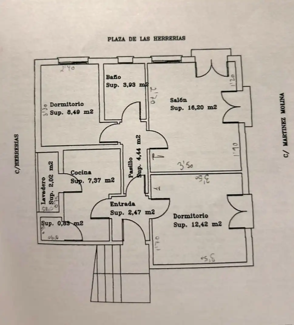 Apartamento con terraza en venta en Calle Herrerías 3, imagen 29