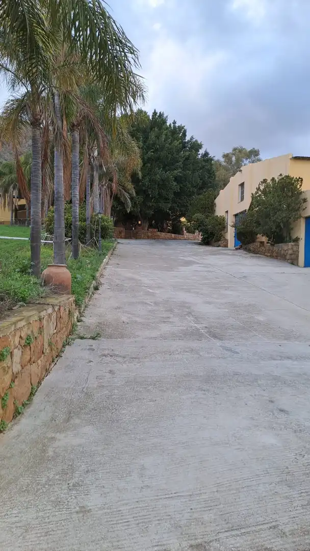 Vista exterior de Finca rústica en venda en Mijas