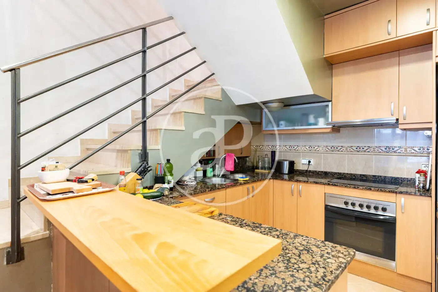 Cocina de Piso en venta en L'Hospitalet de Llobregat con Calefacción