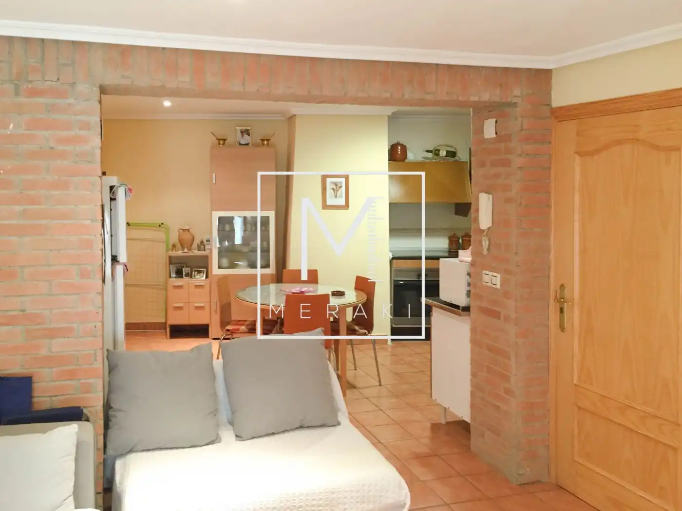 Sala de estar de Finca rústica en venta en Bogarra con Calefacción