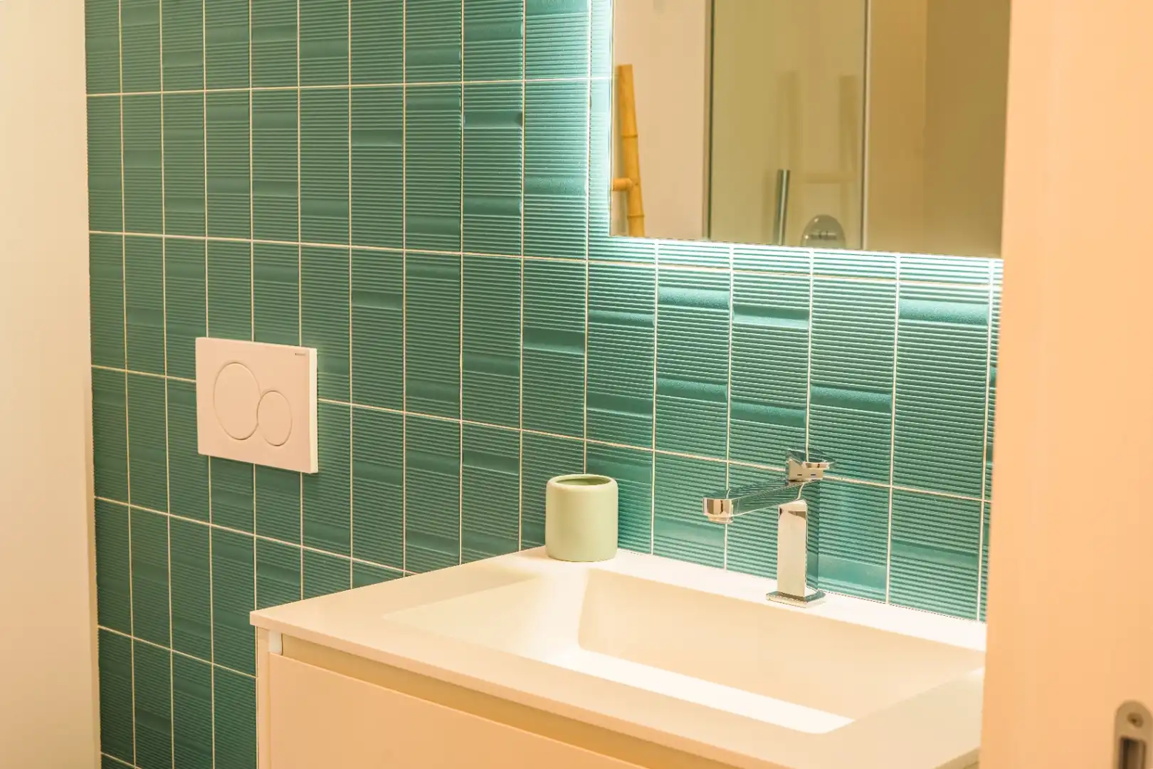 Bany de Apartament en venda en Pedreguer amb Aire condicionat, Calefacció i Terrassa