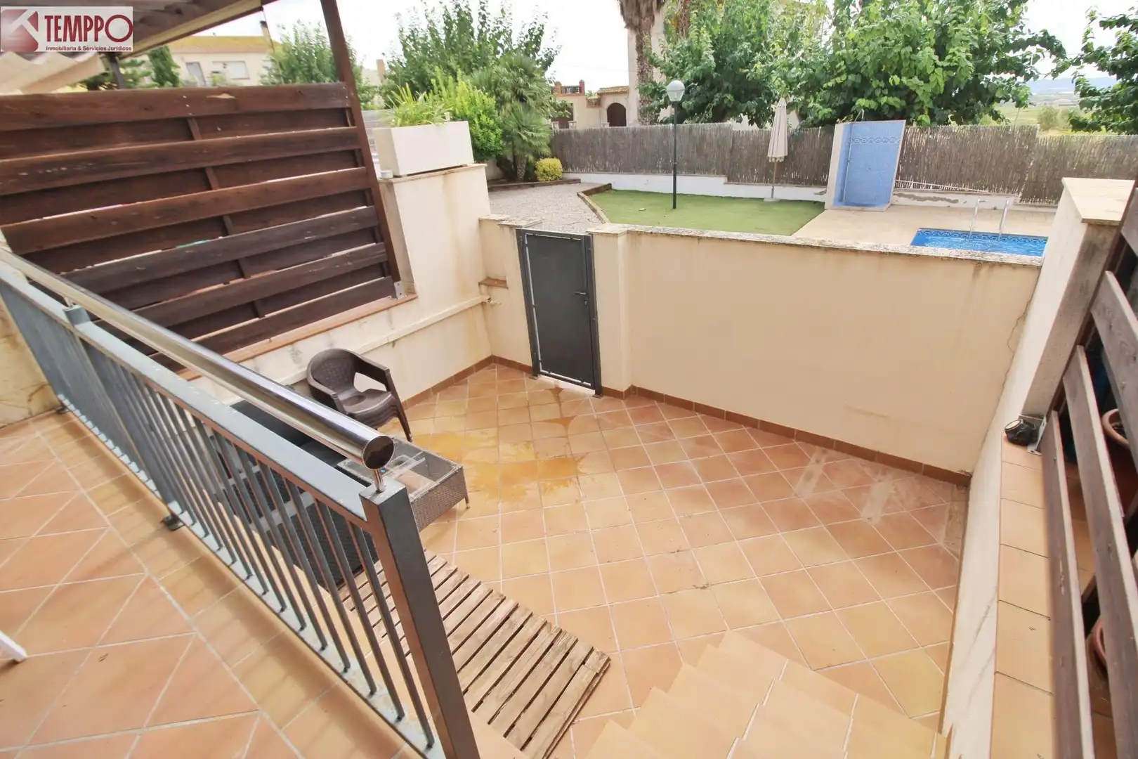 Terrassa de Casa adosada en venda en Sant Jaume dels Domenys amb Calefacció, Jardí privat i Terrassa