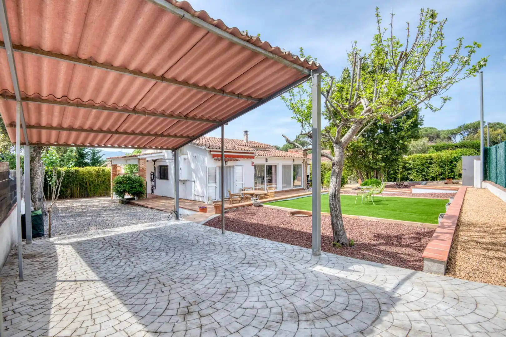 Terraza de Casa o chalet en venta en Santa Cristina d'Aro con Calefacción, Terraza y Piscina