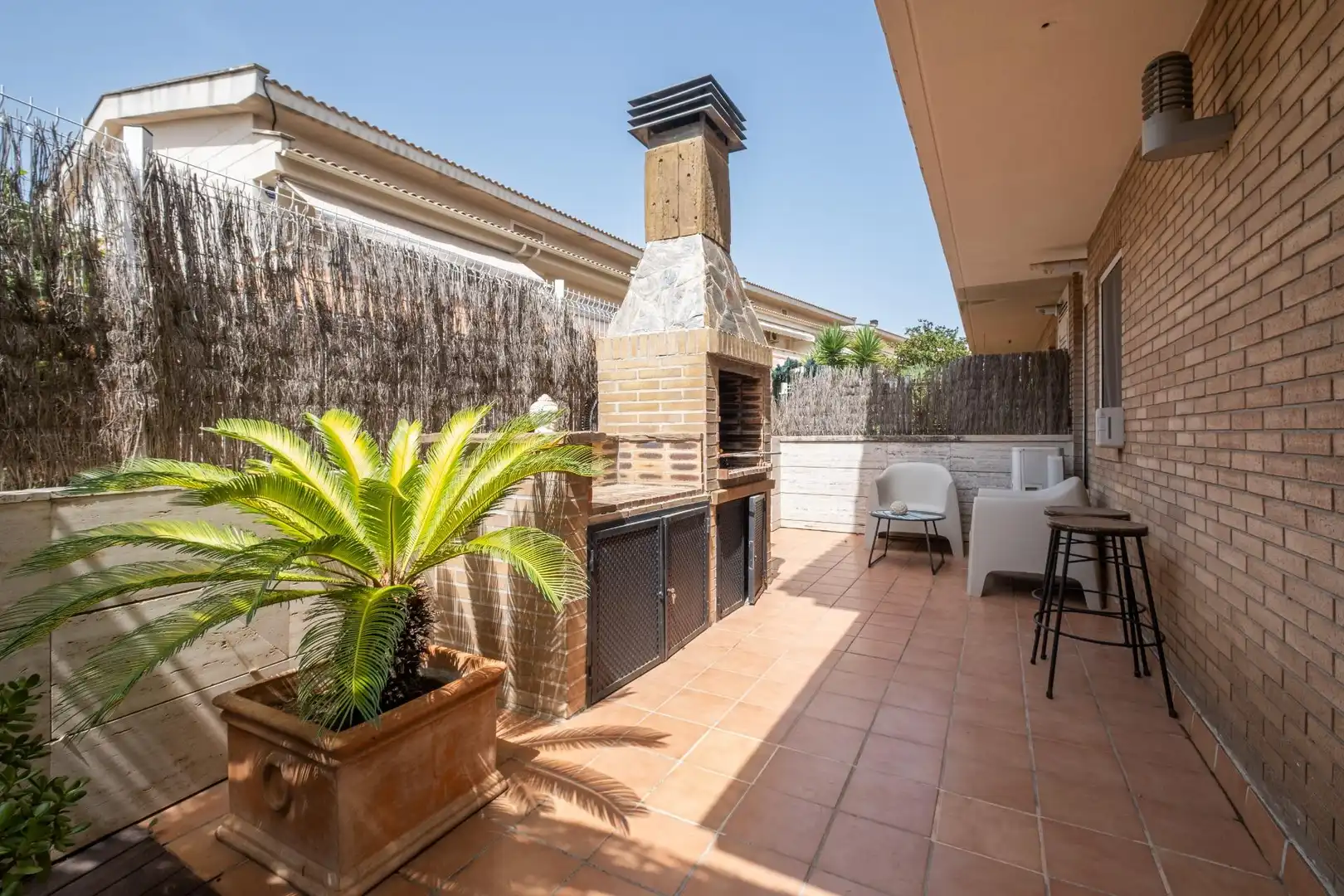 Terraza de Casa adosada en venta en Salou con Aire acondicionado, Jardín privado y Parquet