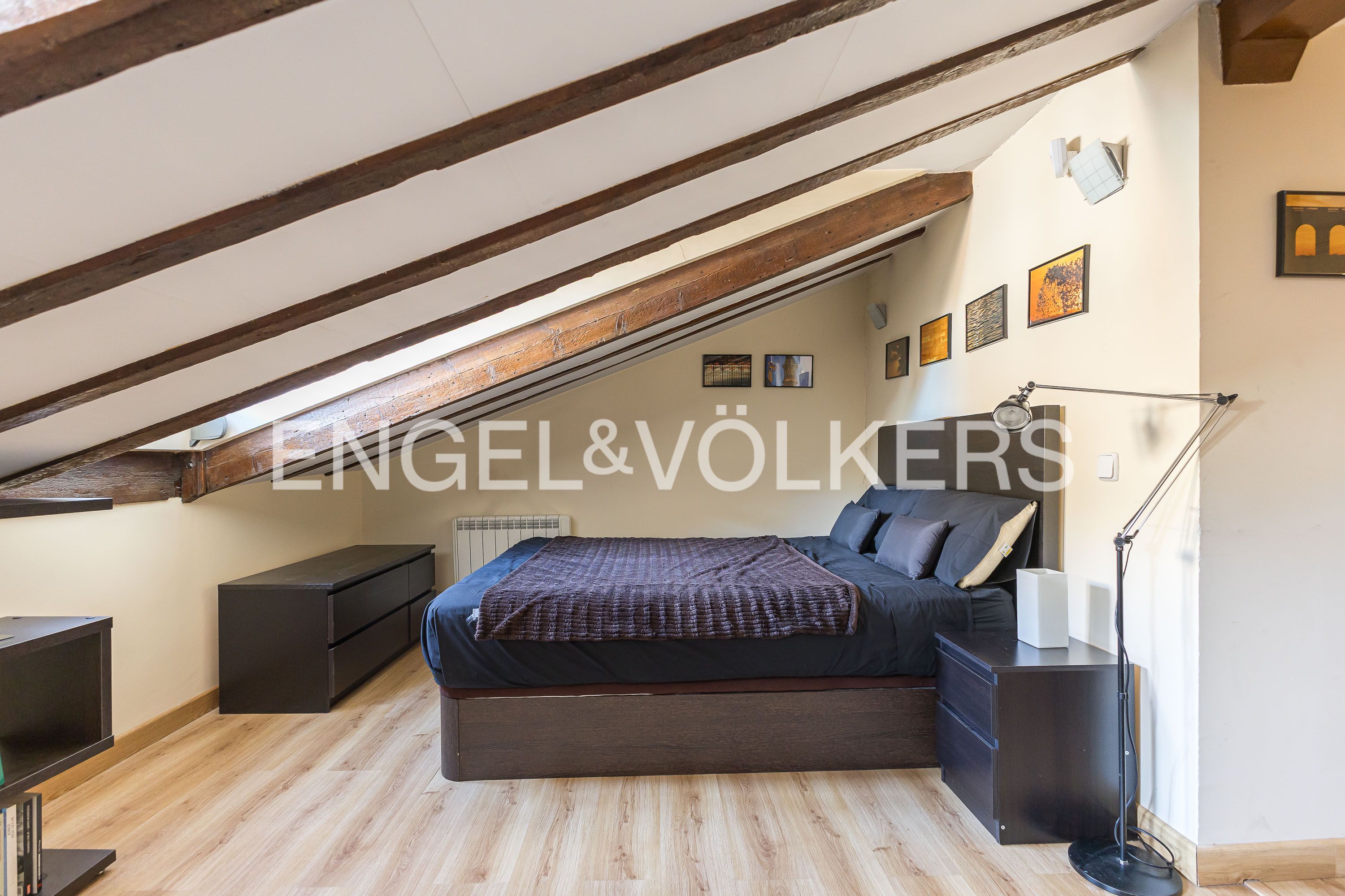 Bedroom of Apartment for sale in  Madrid Capital  with Heating and Furnished