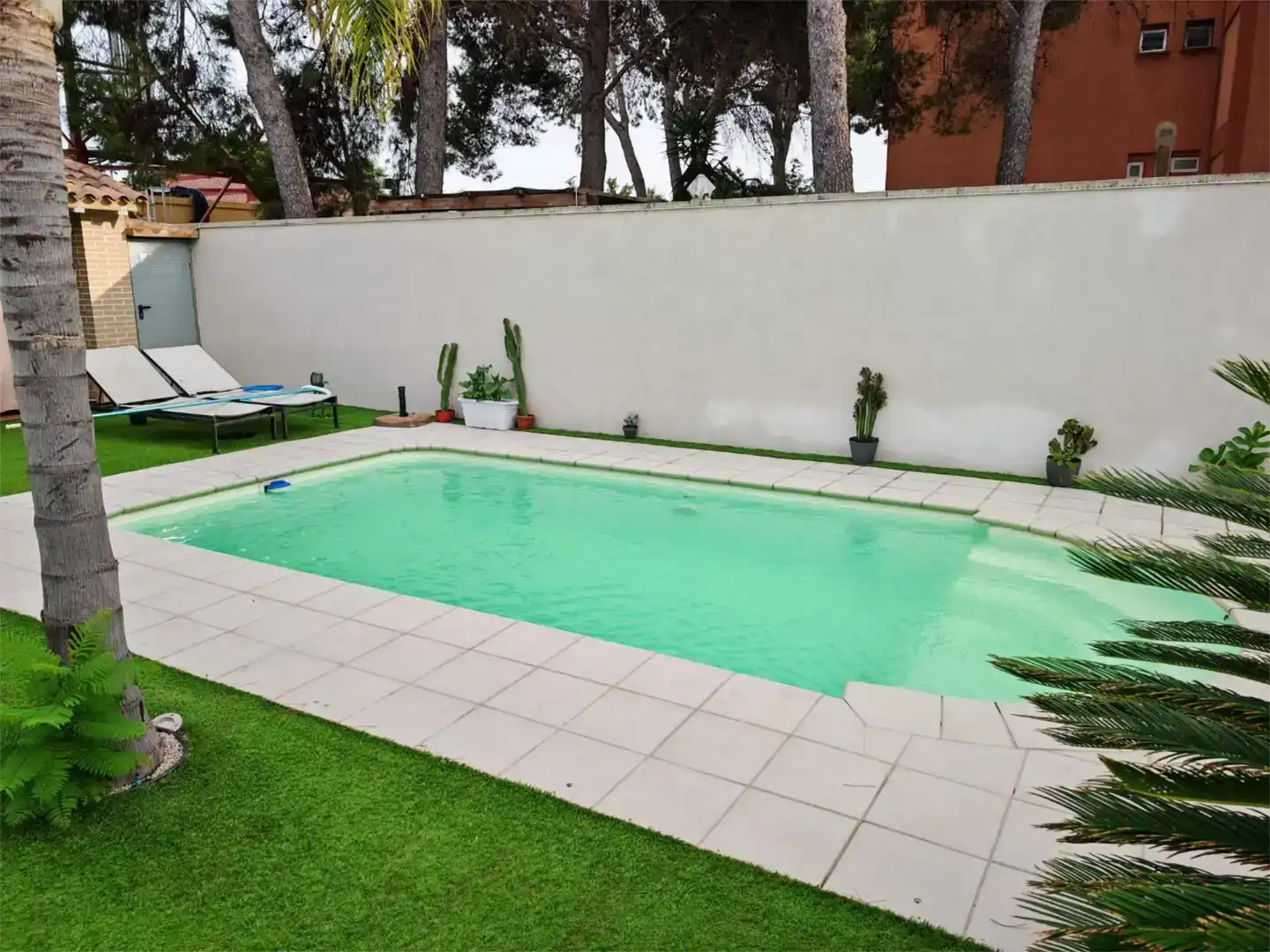 Piscina de Pis en venda en Torrent amb Aire condicionat, Jardí privat i Parquet