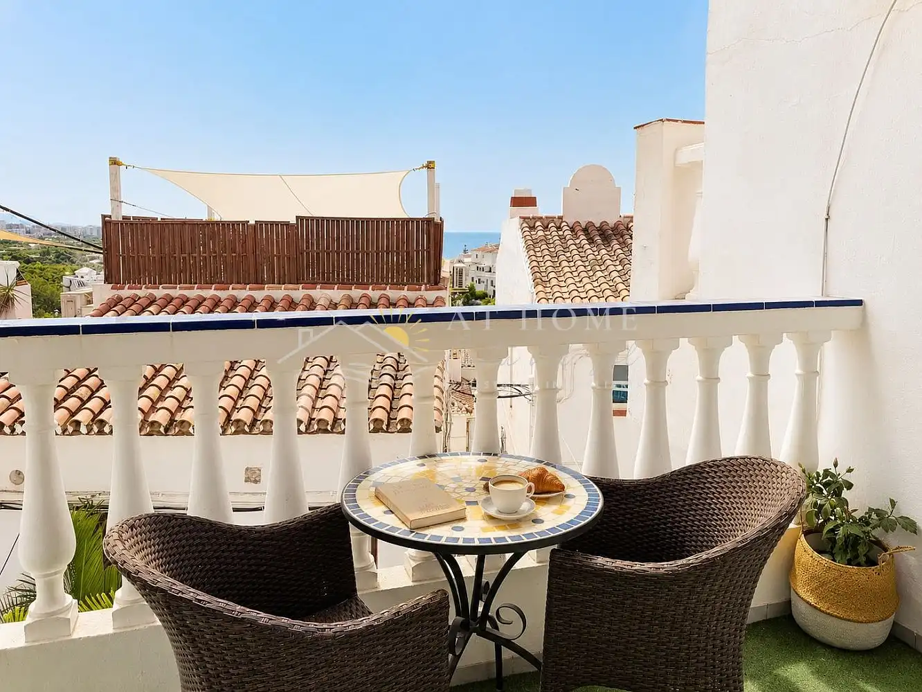 Terrassa de Casa o xalet de lloguer en Nerja amb Terrassa, Piscina i Forn