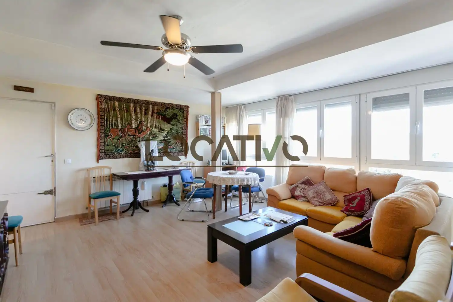 Sala de estar de Casa o chalet en venta en Sotillo de la Adrada con Aire acondicionado, Calefacción y Jardín privado