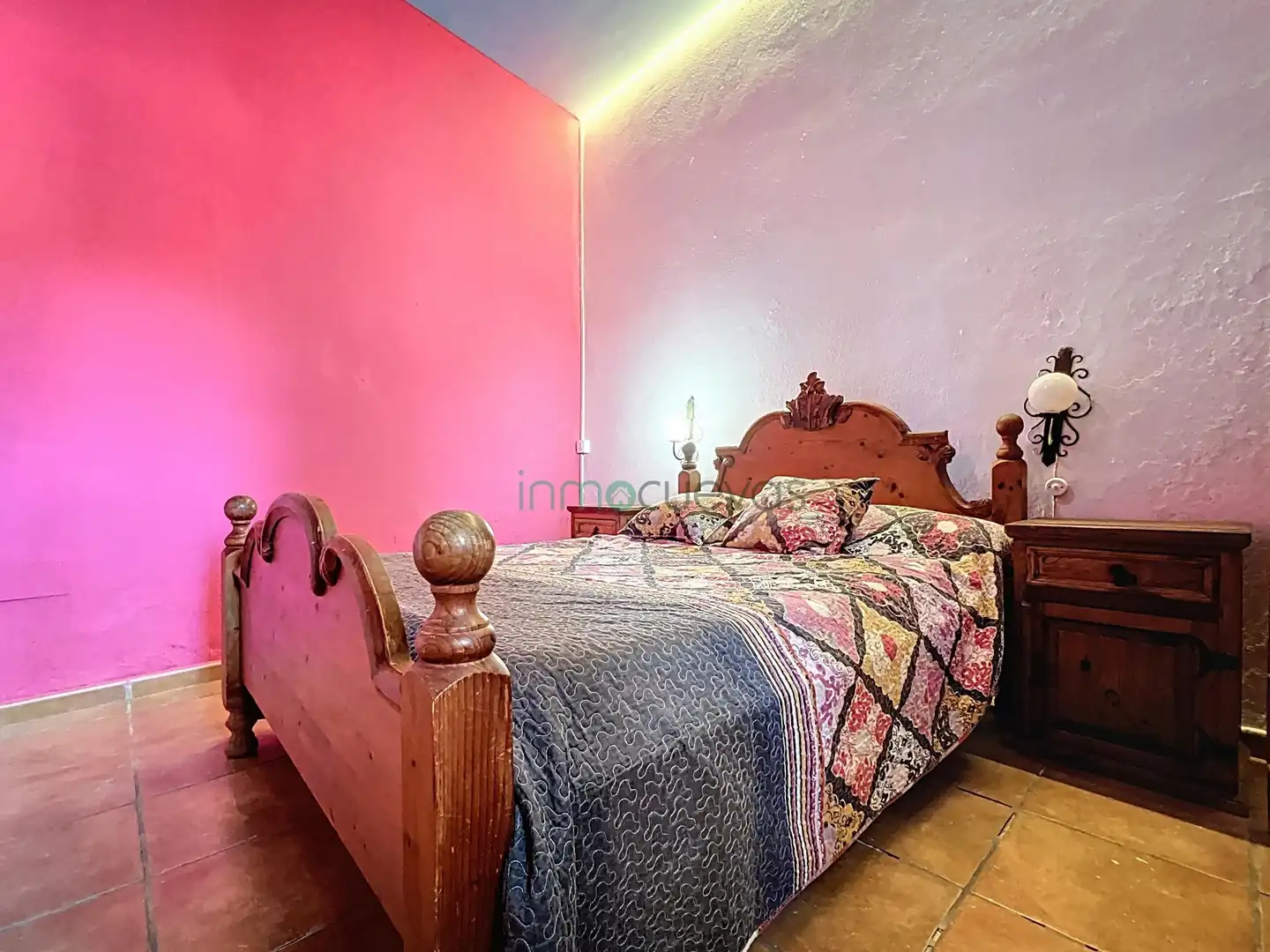 Bedroom of Country homes for rent in Vera  with Heating, Private garden and Terrace