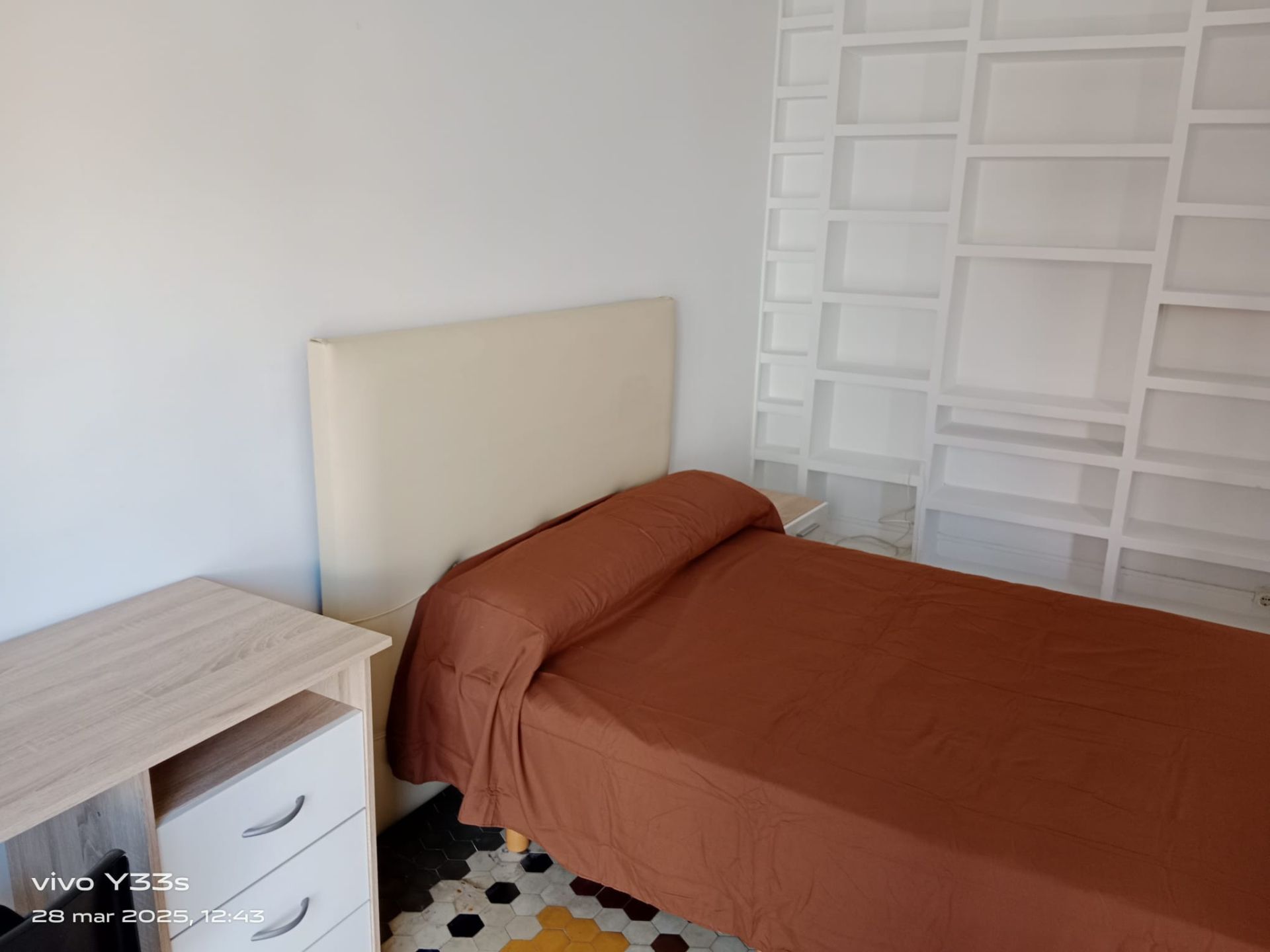 Bedroom of Flat to rent in  Valencia Capital  with Furnished, Oven and Microwave