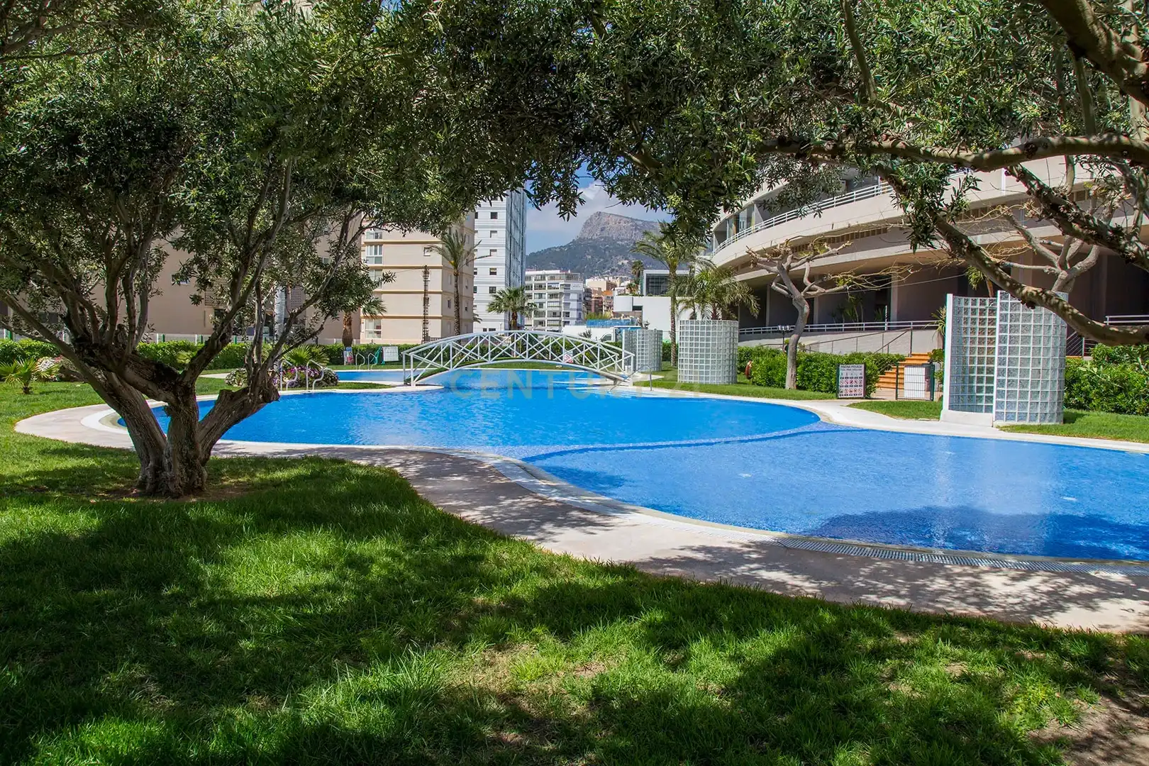 Swimming pool of Apartments for sale in Calpe / Calp  with Air Conditioner, Storage room and Oven