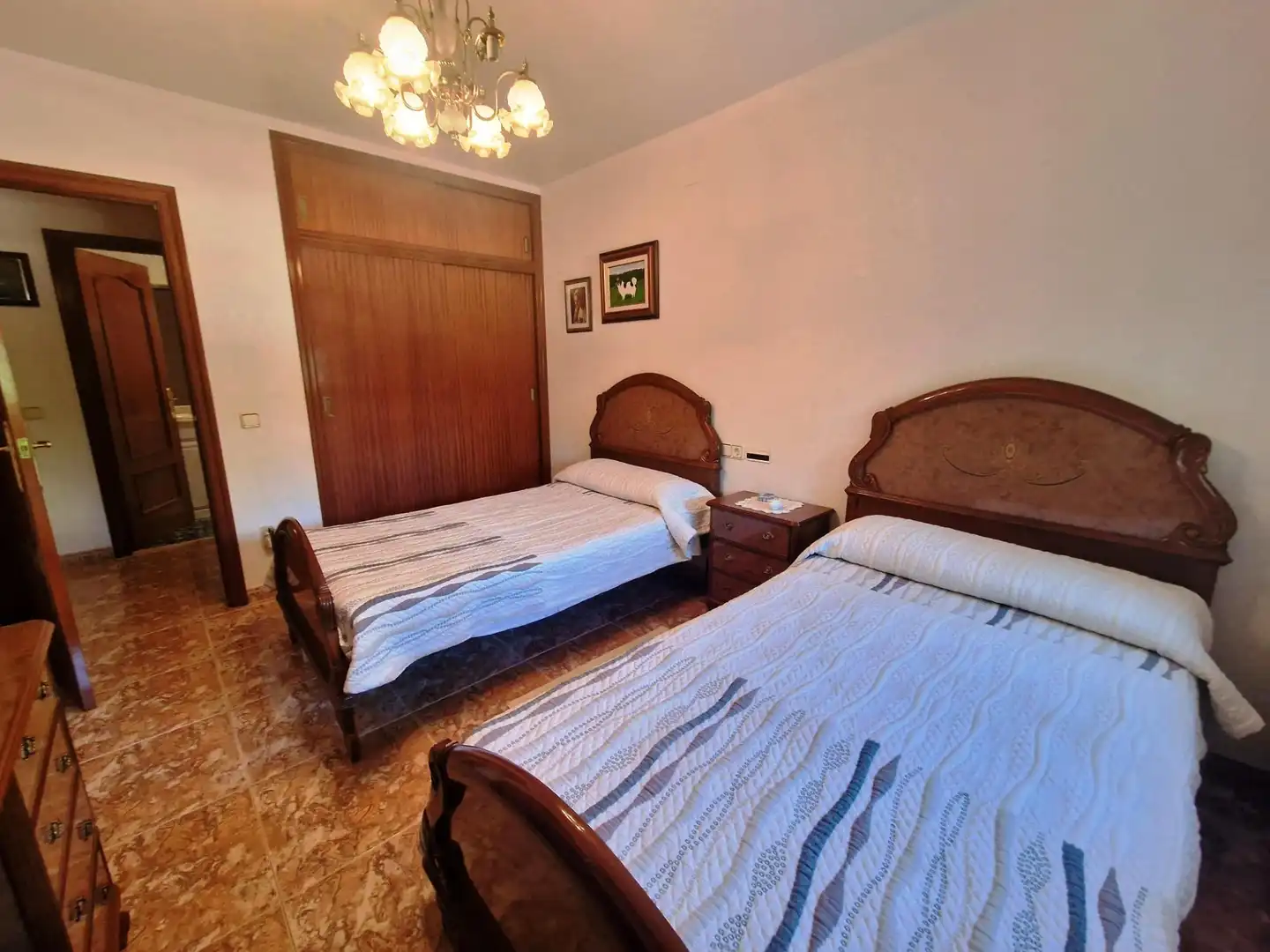 Schlafzimmer von Einfamilien-Reihenhaus zum Verkauf in Cambrils mit Heizung, Privatgarten und Terrasse