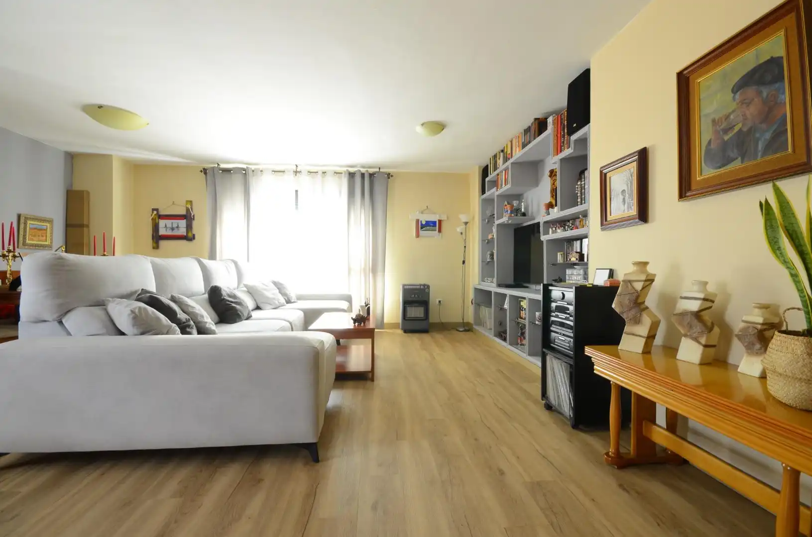 Wohnzimmer von Wohnung zum Verkauf in Ayamonte mit Privatgarten, Terrasse und Gemeinschaftspool