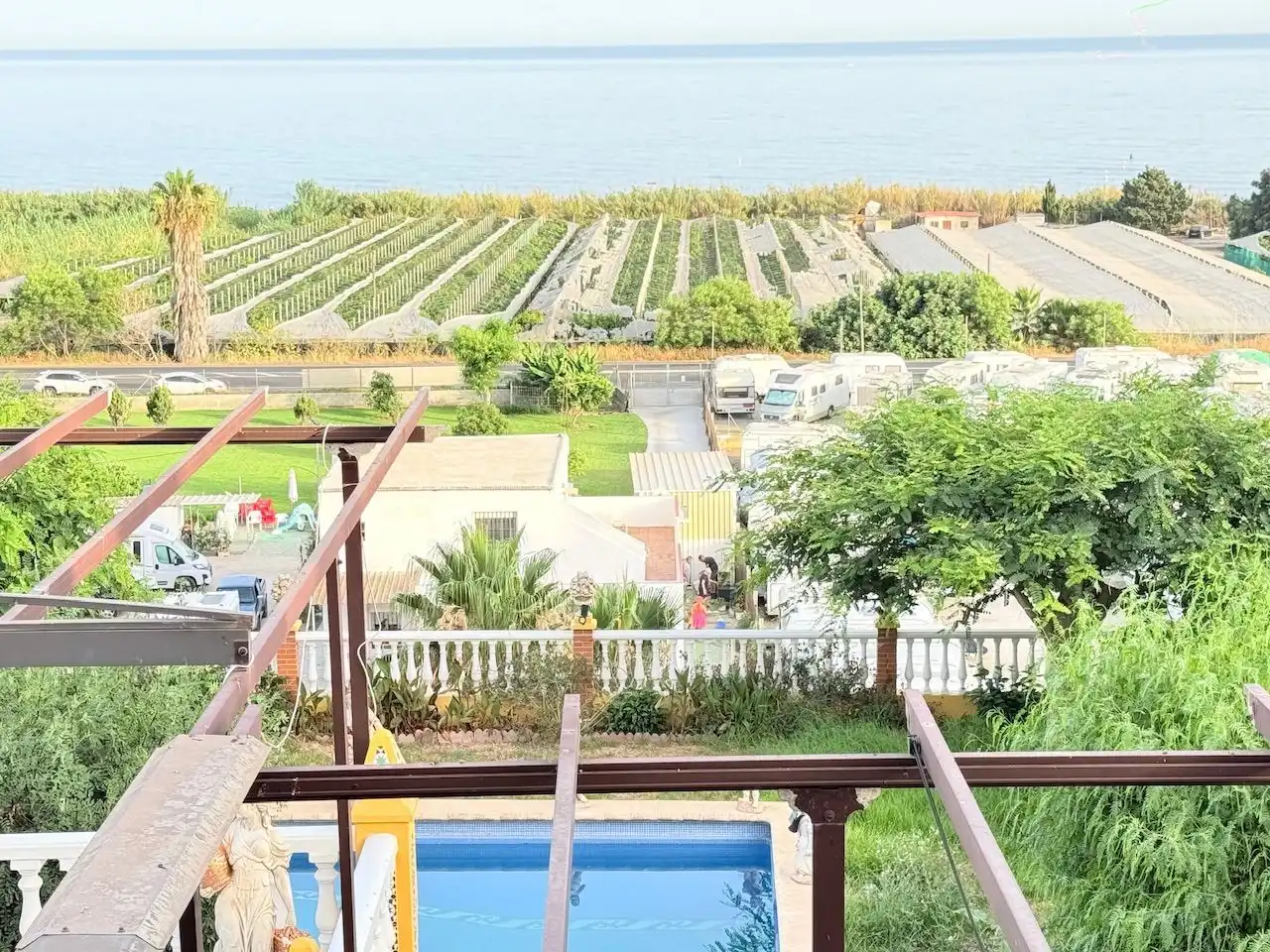 Terraza de Casa o chalet en venta en Vélez-Málaga con Aire acondicionado, Calefacción y Jardín privado