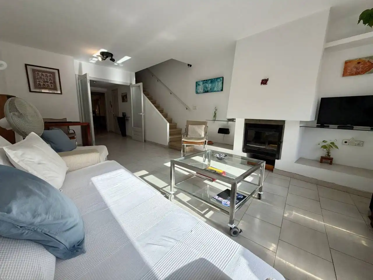 Sala d'estar de Casa o xalet en venda en Palafrugell amb Jardí privat