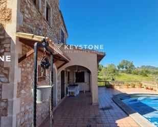 Vista exterior de Casa o xalet en venda en Santanyí amb Terrassa, Traster i Piscina