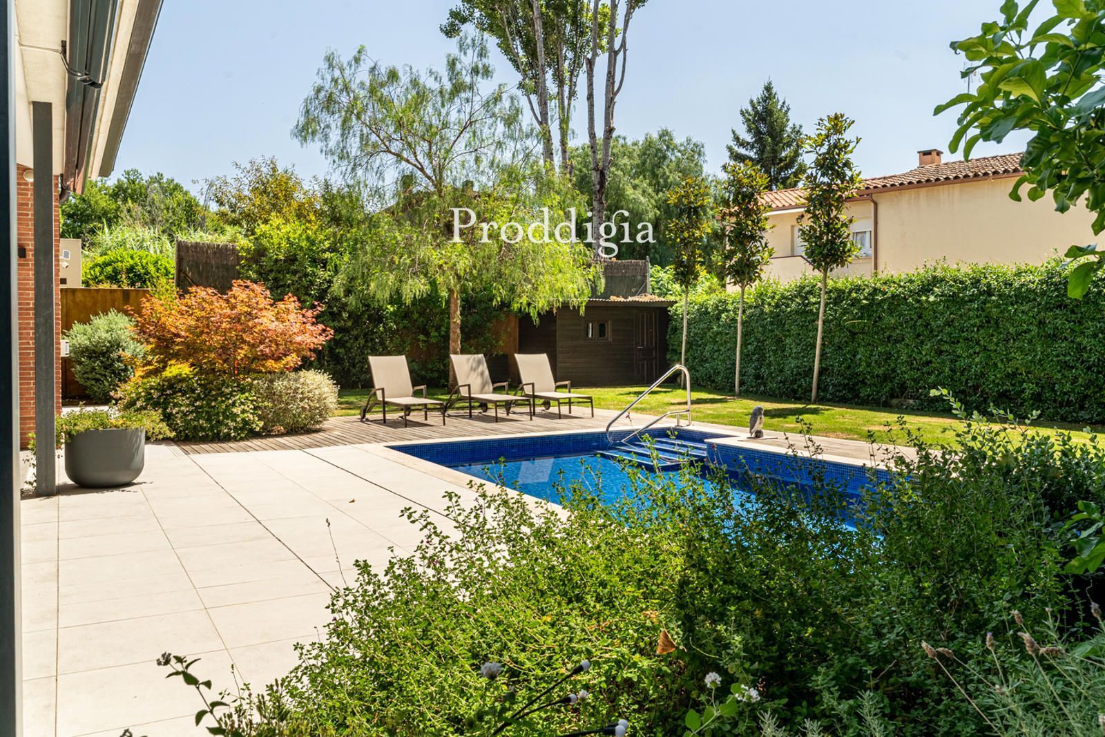 Piscina de Casa o chalet en venta en Sant Cugat del Vallès con Aire acondicionado, Calefacción y Trastero