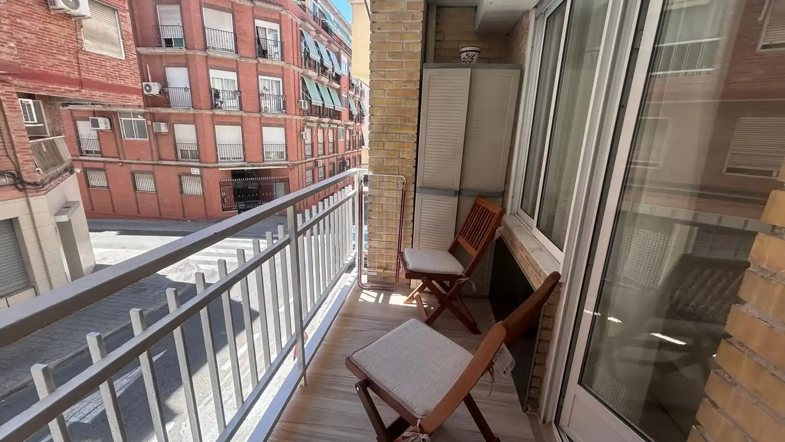 Balcony of Flat for rent in San Blas