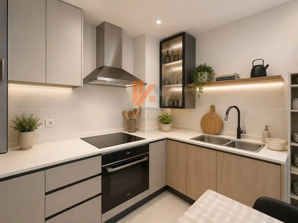 Küche von Maisonette zum Verkauf in Ames mit Möbliert