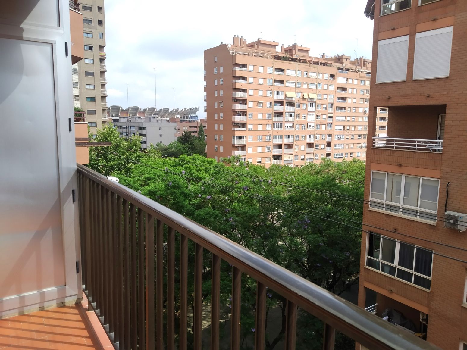 Terrassa de Pis en venda en  Valencia Capital amb Aire condicionat, Parquet i Balcó