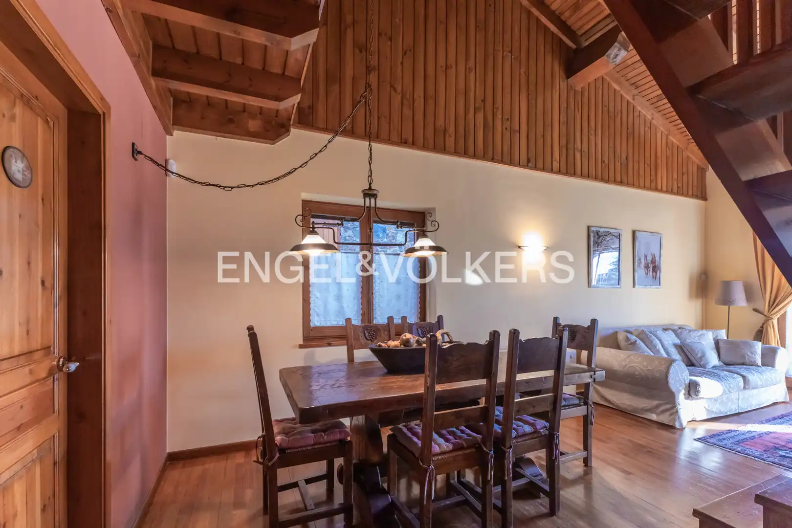 Comedor de Dúplex en venta en Fontanals de Cerdanya con Calefacción, Parquet y Terraza
