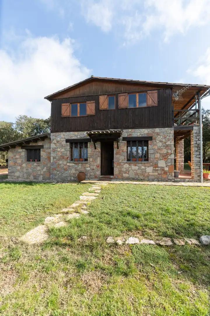 Vista exterior de Casa o xalet en venda en El Brull amb Calefacció, Terrassa i Traster