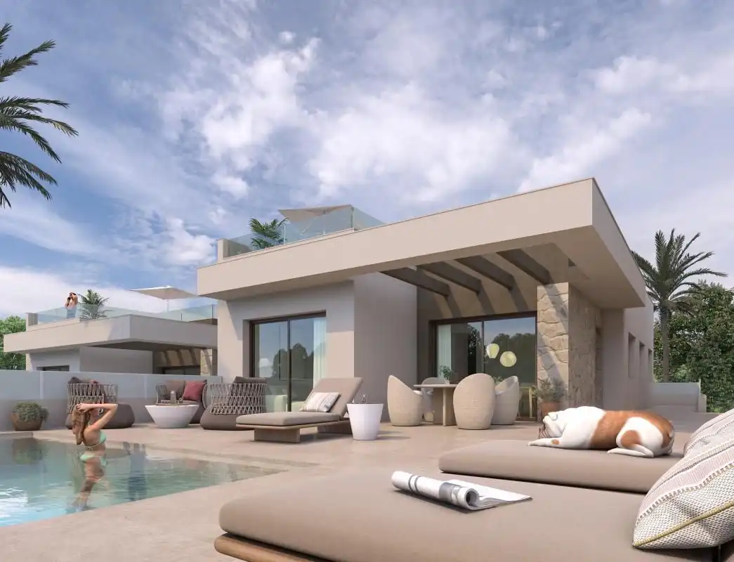 Terraza de Casa o chalet en venta en Rojales con Piscina comunitaria