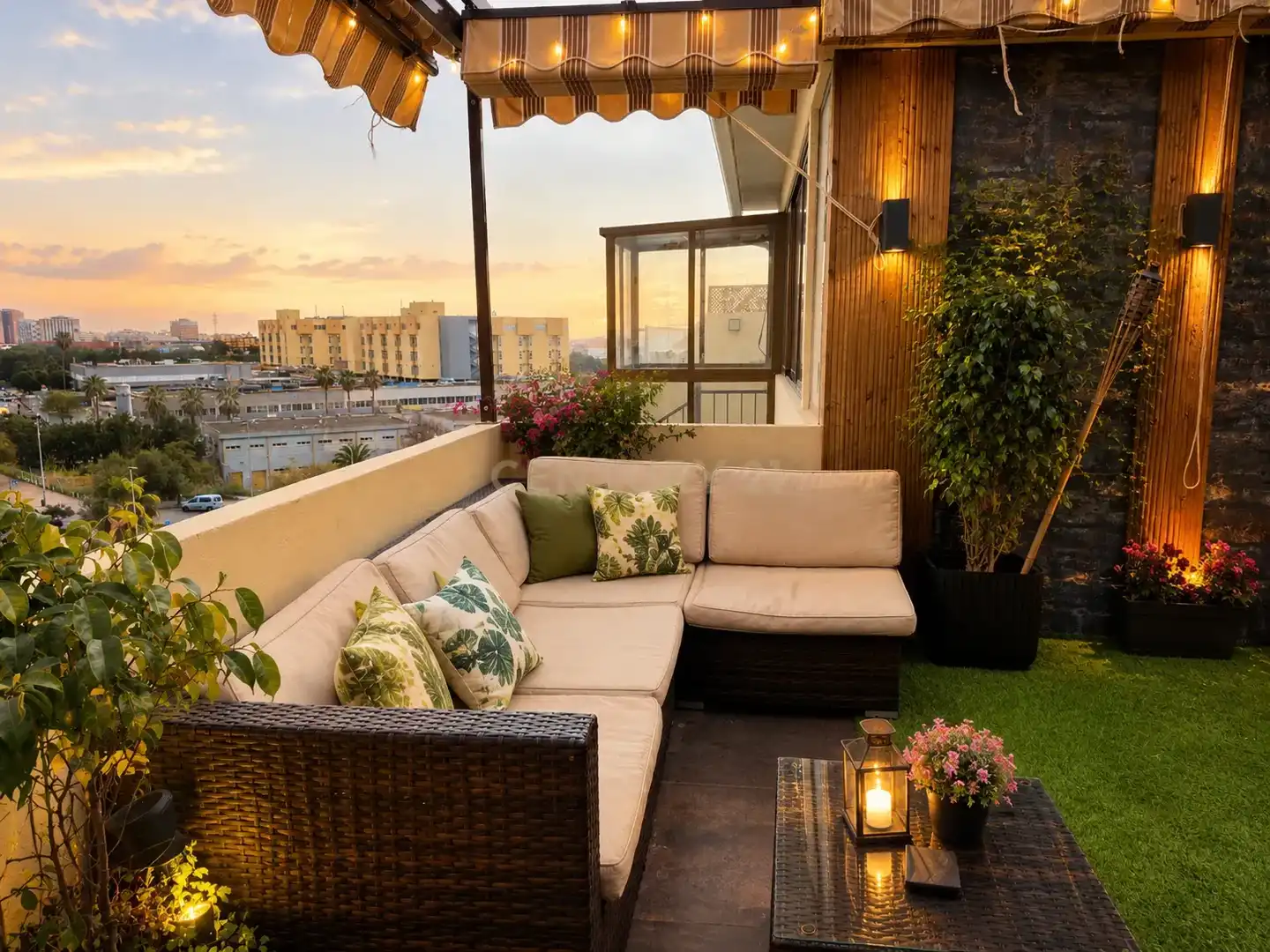 Terrace of Apartments for sale in Málaga  with Air Conditioner, Private garden and Oven