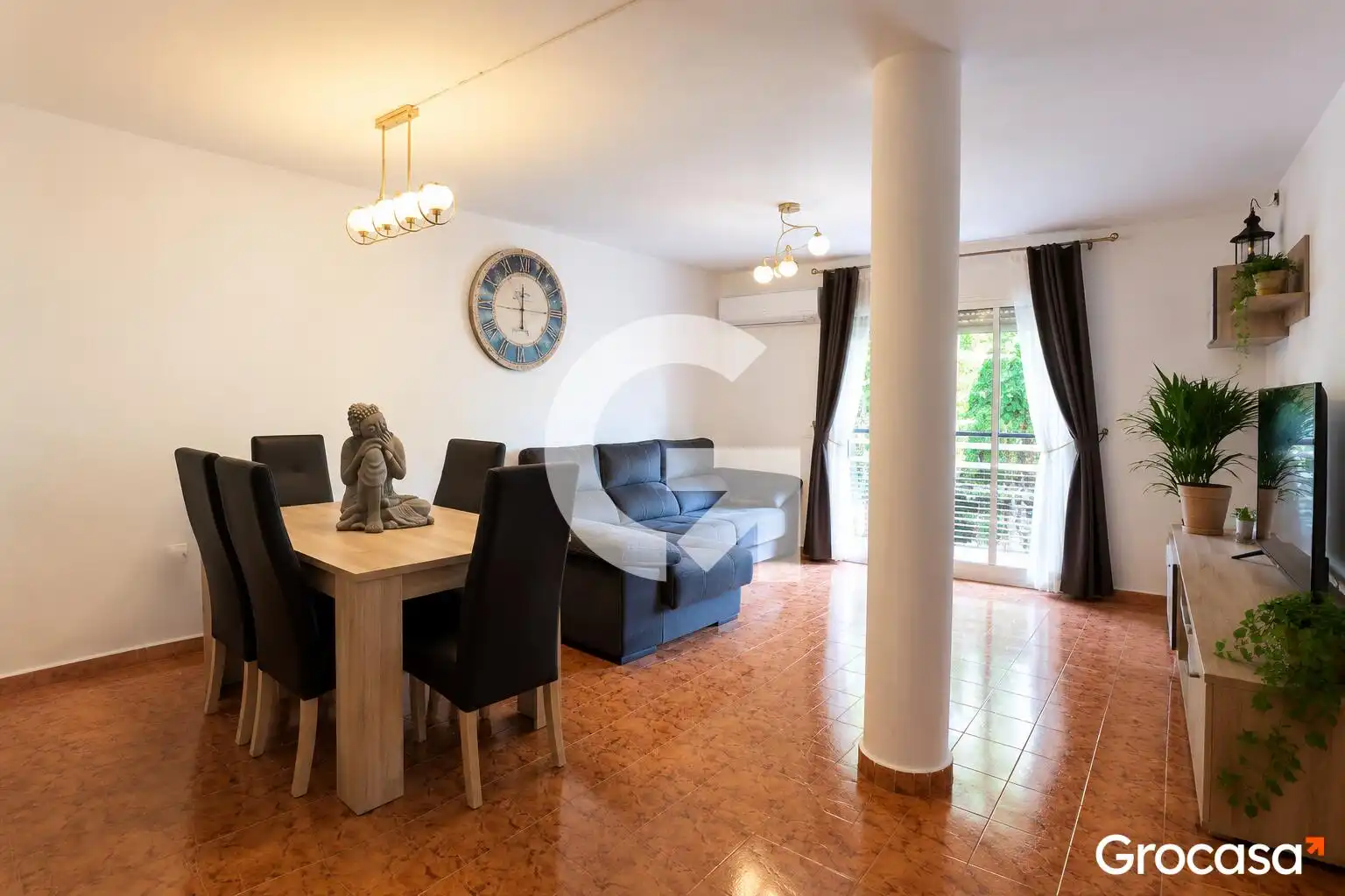 Living room of Detached homes for sale in Sagunto / Sagunt  with Air Conditioner, Terrace and Balcony