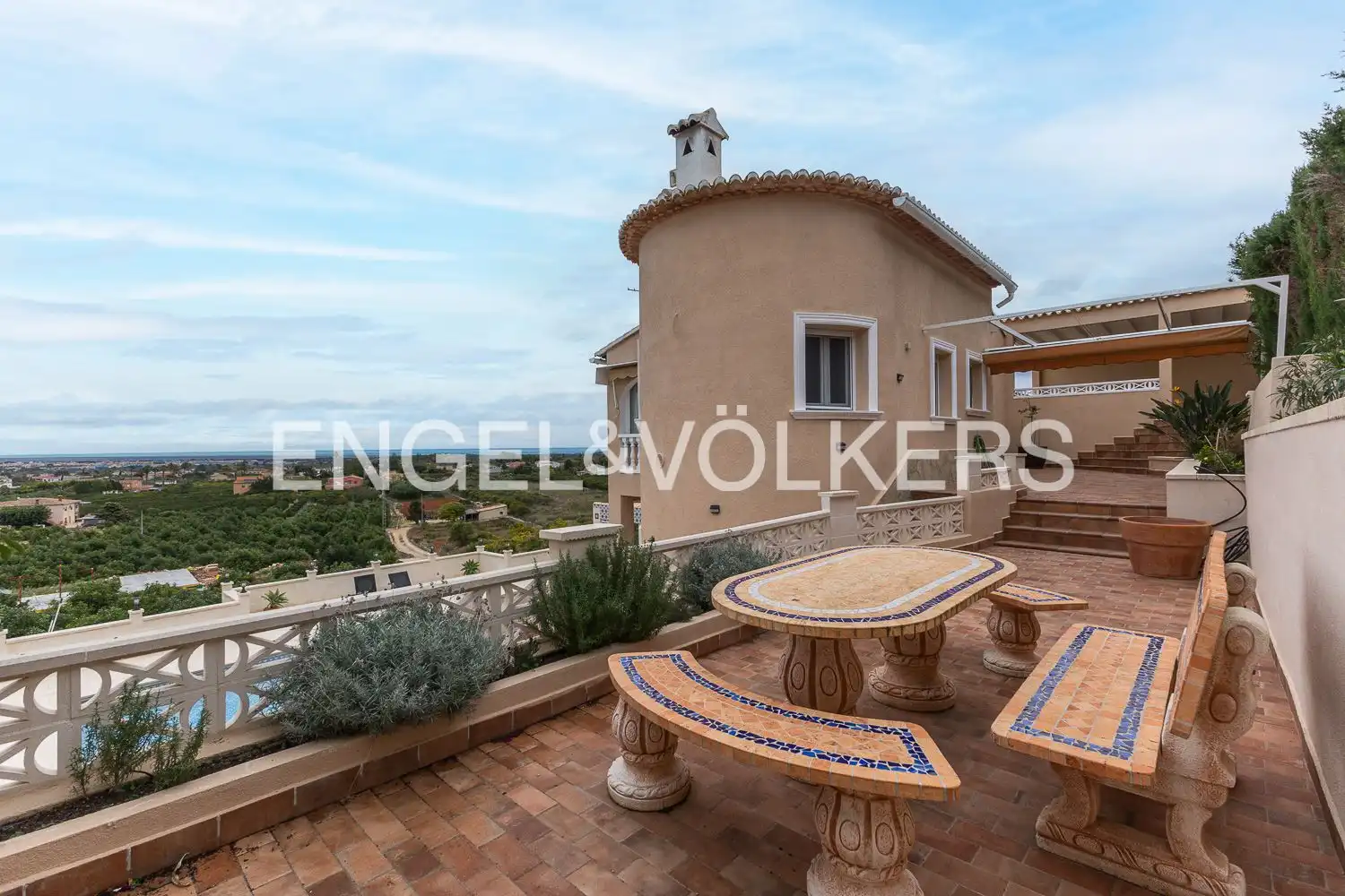 Terrace of Houses for sale in Pedreguer  with Air Conditioner, Heating and Private garden