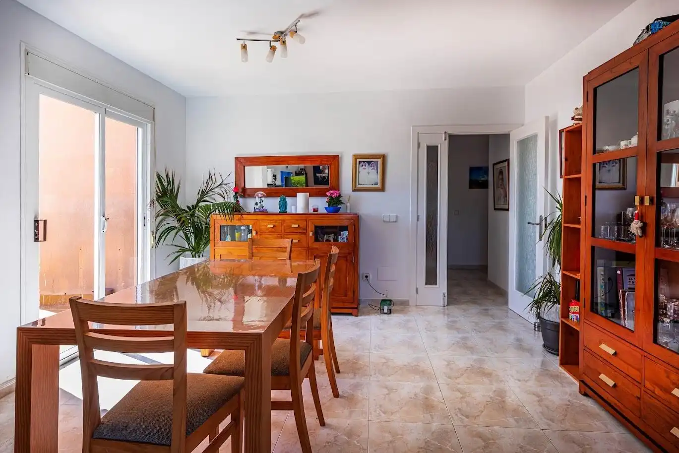 Dining room of Ground floor for sale in Llucmajor  with Air Conditioner, Private garden and Terrace