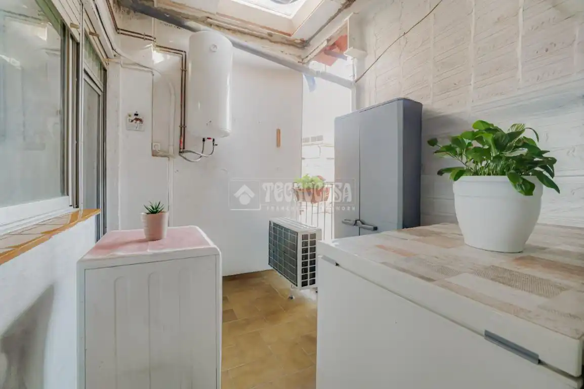 Küche von Wohnung zum Verkauf in Ripollet mit Klimaanlage und Balkon