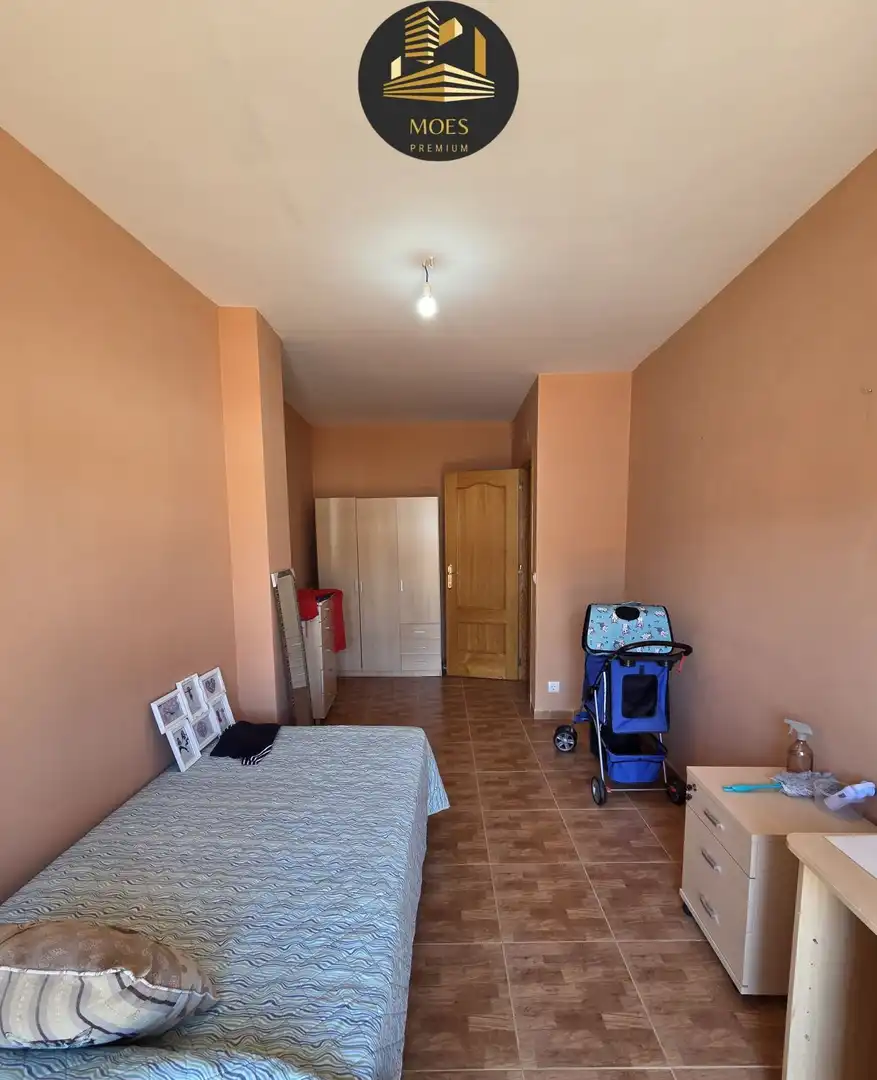 Bedroom of Flat for sale in Mengíbar  with Air Conditioner, Terrace and Storage room
