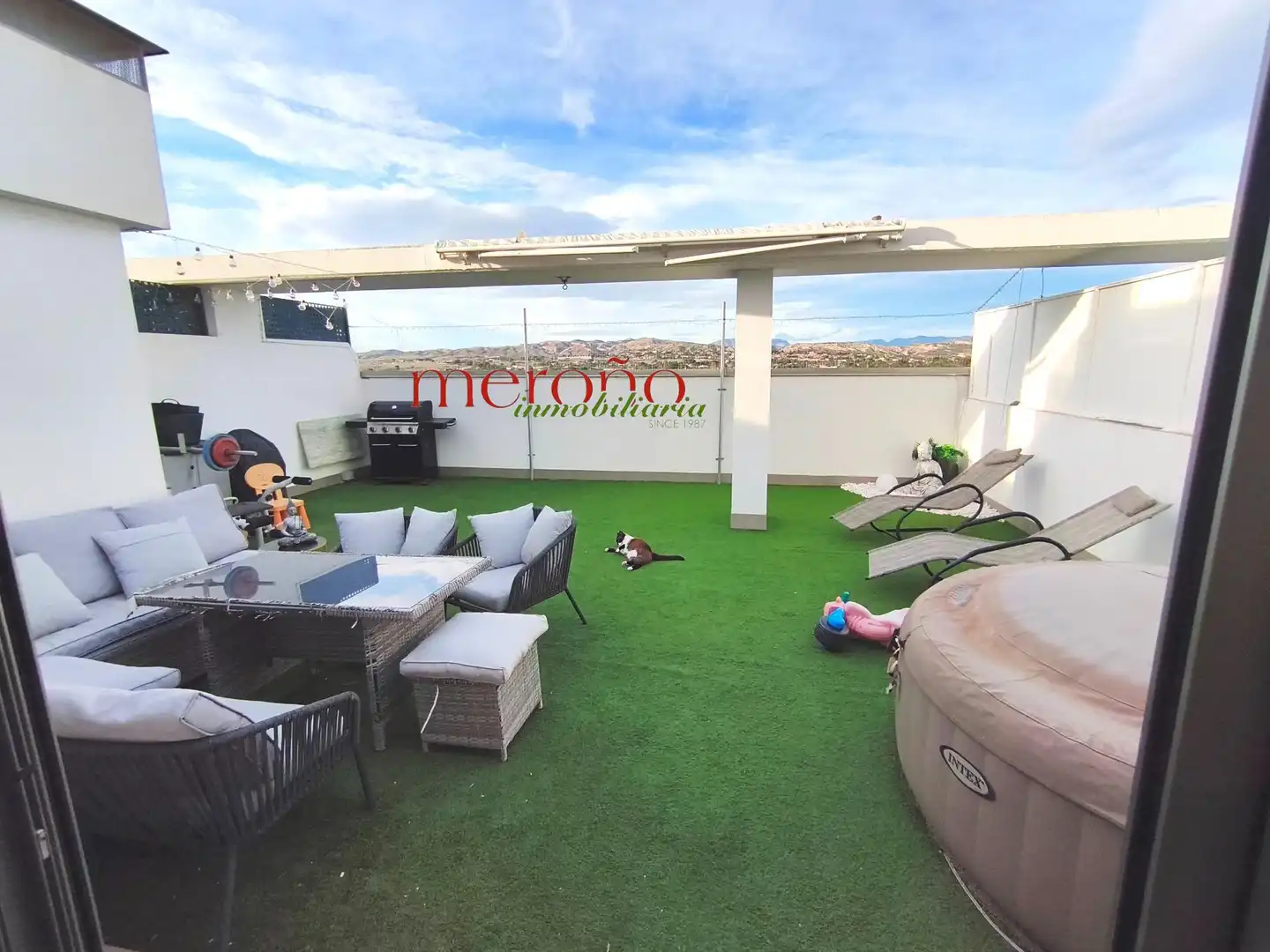Terraza de Ático en venta en Elche / Elx con Jardín privado, Terraza y Trastero