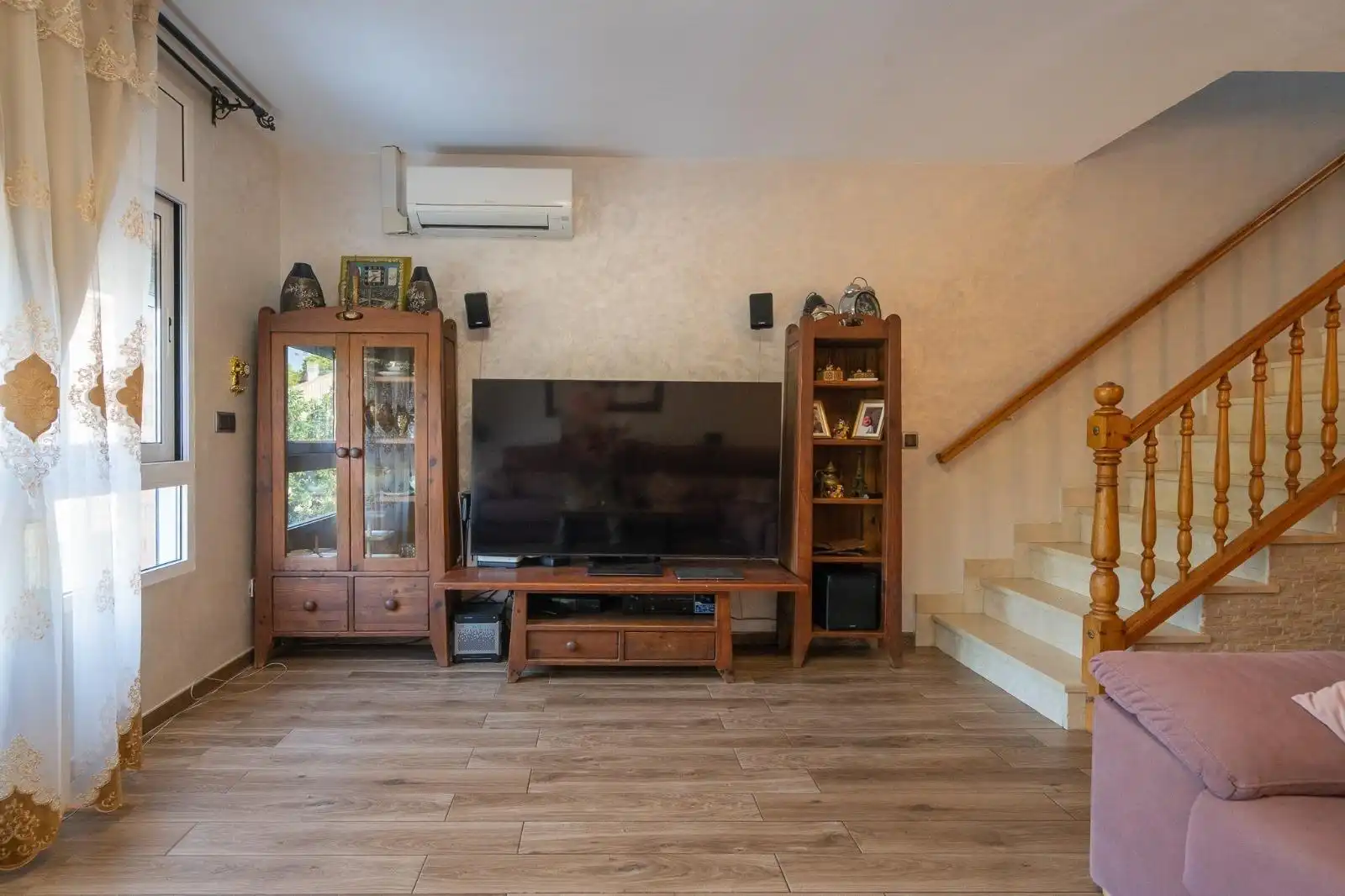 Sala de estar de Casa adosada en venta en La Ràpita con Terraza