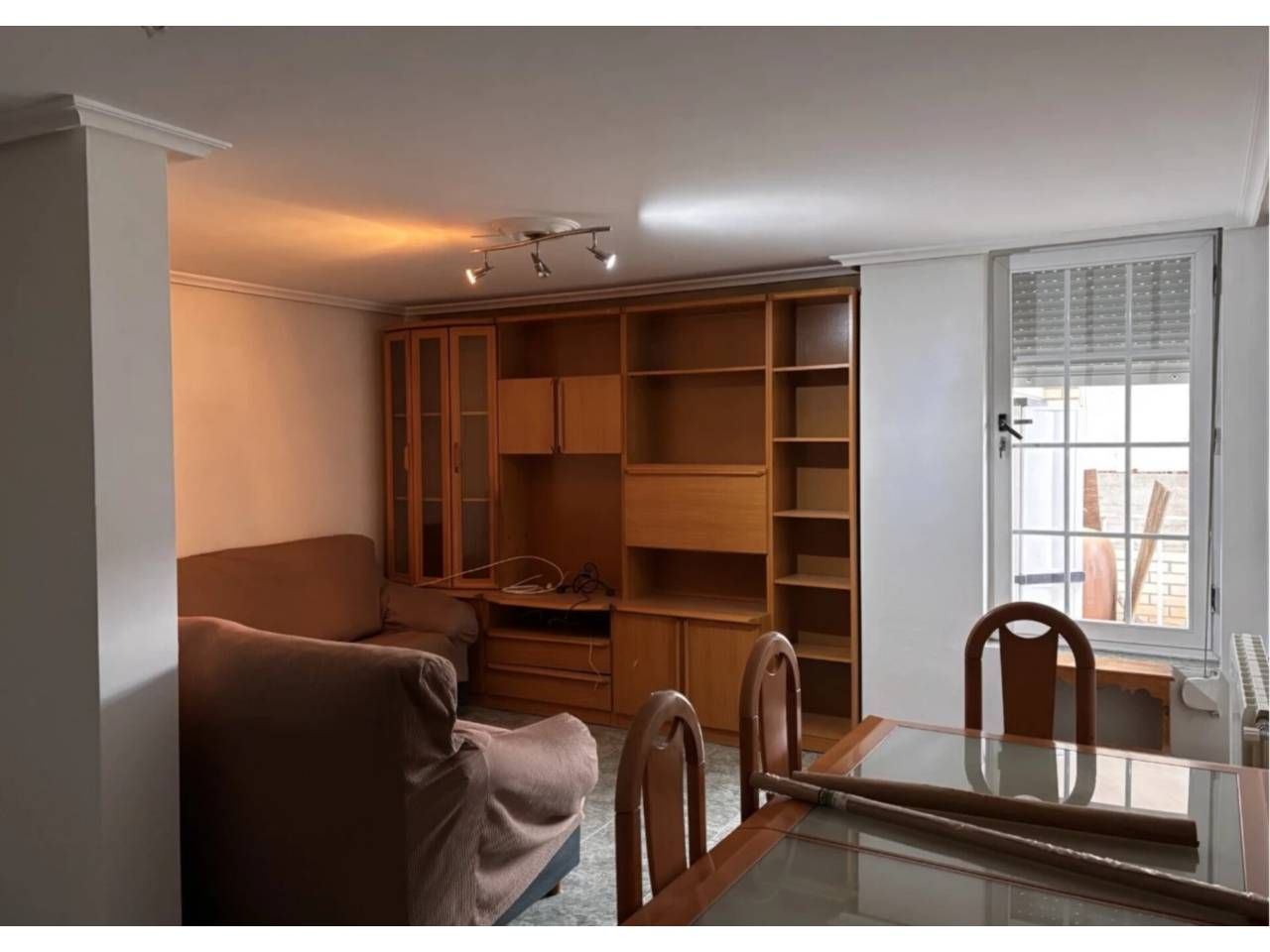 Living room of Attic for sale in Saldaña  with Heating and Furnished